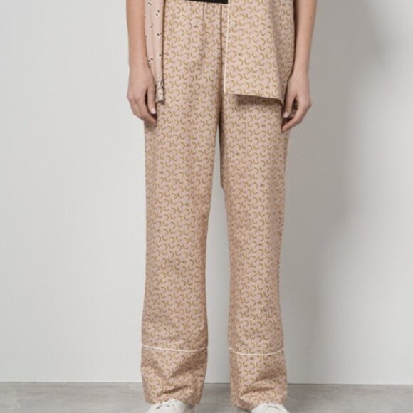 Palm Angels Light Pink Linen Blend Banana Sport Pants, Size 40, NWT! - Picture 2 of 8